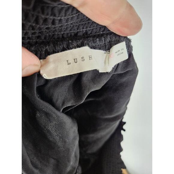 LUSH Black Skirt Women’s Xsmall Tiered Ruffled - Picture 6 of 7